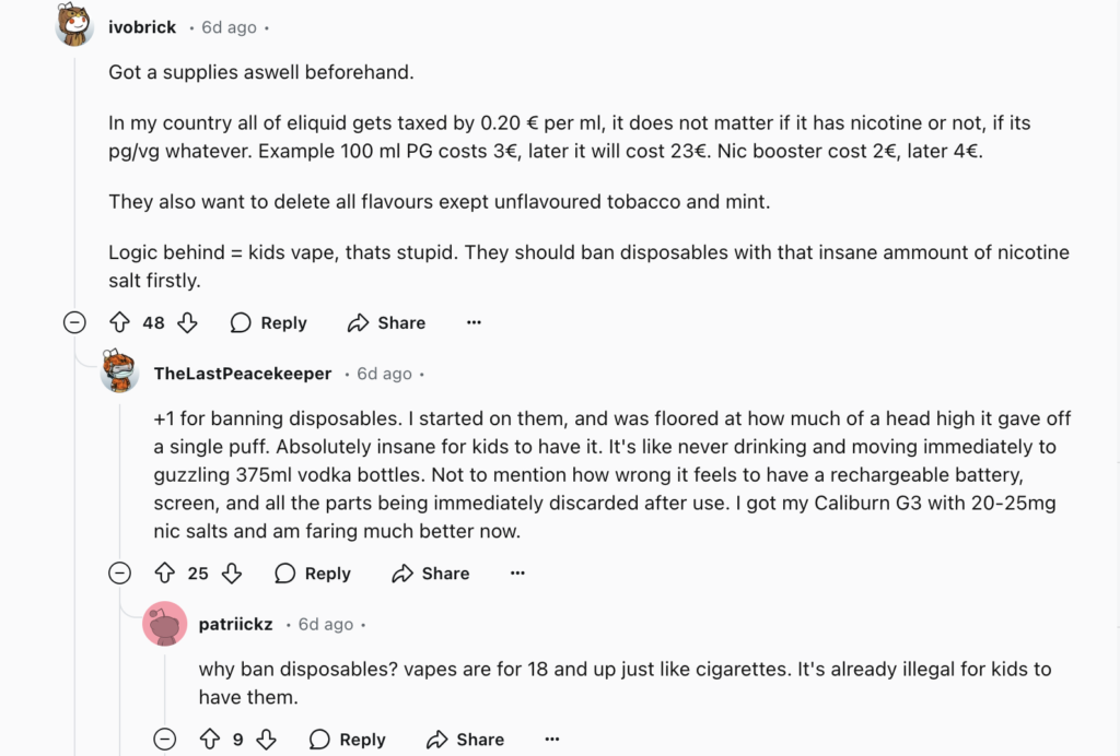 2025 a challenging year for vapers