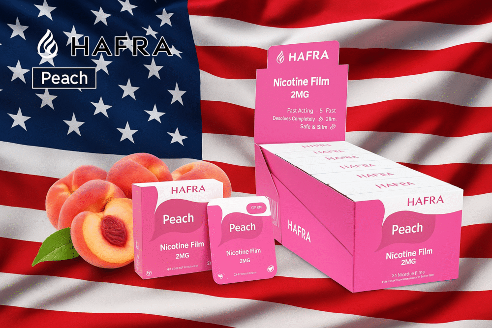 Peach Nicotine Film Nicotine Film