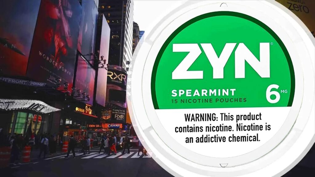 spearmint nicotine pouch